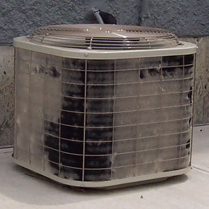 dirty condenser air conditioner